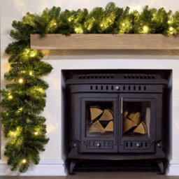 Christmas Tree World The 270Cm Pre-Lit Arbor Vitae Garland - thumbnail 1