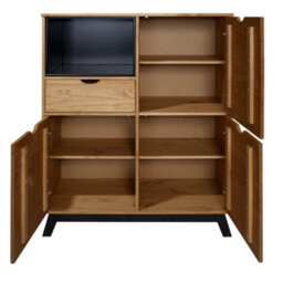 Display Cabinet Sideboard Storage Drinks Cupboard - thumbnail 4