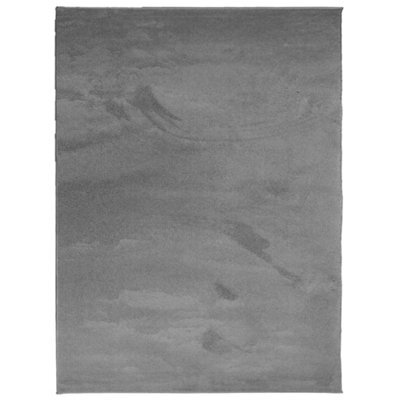 Berkfield Modern Rug Oviedo Short Pile Anthracite 240X340 Cm