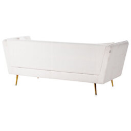 Beliani Sofa 3 Seater Frederica Boucle Off-White - thumbnail 6