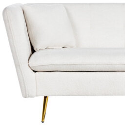Beliani Sofa 3 Seater Frederica Boucle Off-White - thumbnail 9