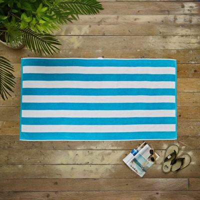 Deyongs Cabana Stripe Cotton Beach & Pool Towel - image 1