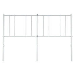 Berkfield Metal Headboard White 135 Cm - thumbnail 4