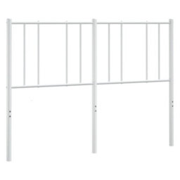 Berkfield Metal Headboard White 135 Cm - thumbnail 5