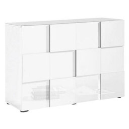Furniture in Fashion Aspen High Gloss Highboard With 2 Doors In White - thumbnail 5