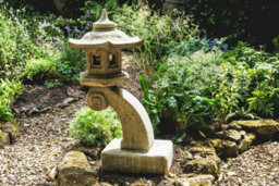 Stone Cast Cantilever Pagoda For The Garden - thumbnail 4