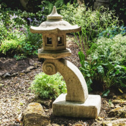 Stone Cast Cantilever Pagoda For The Garden - thumbnail 1