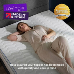 Slumberdown Gel Memory Foam Mattress Topper, 5Cm, King - thumbnail 7