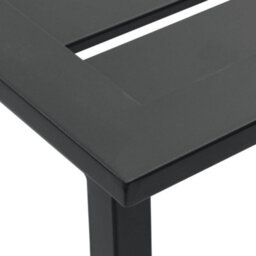 Berkfield Bar Stools 2 Pcs Black 38X38X80 Cm Powder-Coated Steel - thumbnail 8