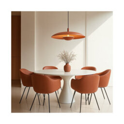 Luminosa Lighting Luminosa Bolton Led Dome Pendant Ceiling Light Terracotta, 2170Lm, 3000K - thumbnail 2