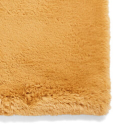 Mustard Shaggy Rug, Plain Rug With 80mm Thickness, Anti-Shed Modern Mustard Rug For Bedroom, & Diningroom-120Cm X 170Cm - thumbnail 3
