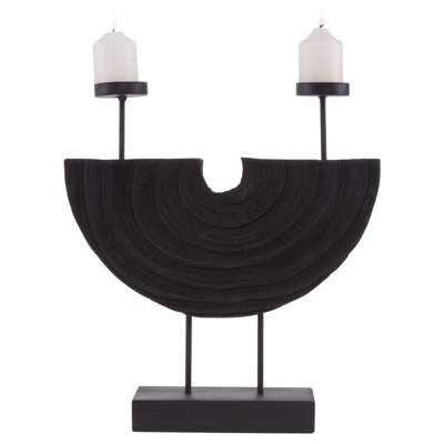 Orsina Handcrafted 2 Candle Holder, Versatile Candle Stick Holders, Candle Stand Holder, Stylish Candle Base - image 1