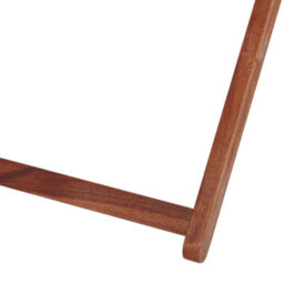 Beliani Folding Deck Chair Avellino With Replacement Fabrics Acacia Wood Dark Brown - thumbnail 9