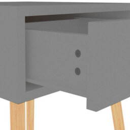 Berkfield Modern Bedside Cabinets 2 Pcs Grey 40X40X56 Cm Engineered Wood - thumbnail 8
