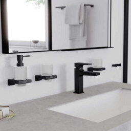 Hansgrohe Addstoris Liquid Soap Dispenser Matt Black - thumbnail 4