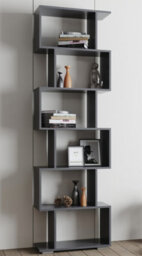 Vcm Room Divider Stand Shelf Books Palusa L - thumbnail 3