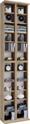 Vcm Wood Cd Dvd Stand Shelf Cabinet Almera - thumbnail 1