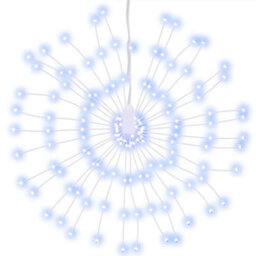 Walplus Christmas Starburst Lights 140 Leds 4 Pcs Cold White 17 Cm - thumbnail 3