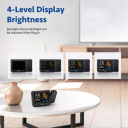 Youshiko Radio Control Projection Alarm Clock  Weather Station - thumbnail 2