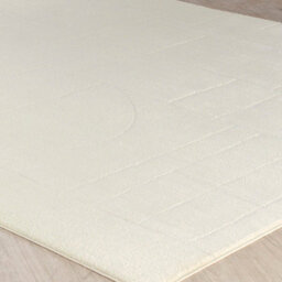 Livabliss Freud-Modern Ivory Off-White High Pile Living Dining Bedroom Rug 160 X 213 Cm Easy Care, Non Shedding - thumbnail 6