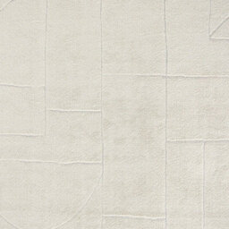 Livabliss Freud-Modern Ivory Off-White High Pile Living Dining Bedroom Rug 160 X 213 Cm Easy Care, Non Shedding - thumbnail 7