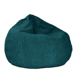 rucomfy Beanbags Rucomfy Jumbo Cord Teal Slouchbag - Indoor Classic Bean Bag For Adults - thumbnail 2
