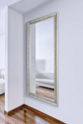 Mirroroutlet Langton Silver Shabby Chic Dress Mirror 160 X 73 Cm - thumbnail 1