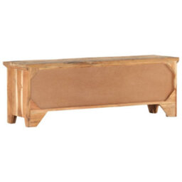 Berkfield Tv Cabinet 120X30X40 Cm Solid Acacia Wood And Reclaimed Wood - thumbnail 4