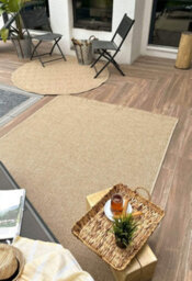 The Rugs Nature Collection Outdoor Rug In Neutral 5000N - thumbnail 9