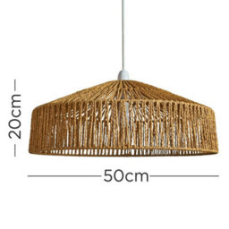 Light Shade Ceiling Lightshade Easy Fit Lamp Shade Natural Lampshade Easy Fit - thumbnail 2