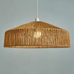 Light Shade Ceiling Lightshade Easy Fit Lamp Shade Natural Lampshade Easy Fit - thumbnail 1