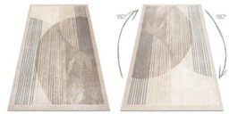 RugsX Carpet Fusion 0815 Cream Beige - Geometric, Modern, Abstract 240X330 Cm - thumbnail 3