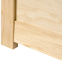 Nordicwood Storage Bed Natural Pine And Birch Painted Finish 4Ft Small Double - Wyld And Coco - thumbnail 7