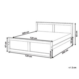 Nordicwood Storage Bed Natural Pine And Birch Painted Finish 4Ft Small Double - Wyld And Coco - thumbnail 4
