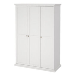 Furniture To Go Paris Wardrobe With 3 Doors In White - thumbnail 3