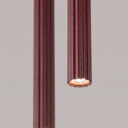 Sollux Lighting Arche Steel Burgundy 2 Lights Modern Pendant Lamps - thumbnail 4