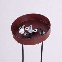 Sollux Lighting Arche Steel Burgundy 2 Lights Modern Pendant Lamps - thumbnail 9