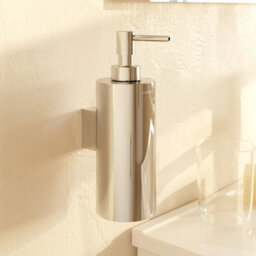 Cosmic Soap Dispenser, 240Ml Capacity,  Silver, Anti-Corrosion, Architect S+ Collection - thumbnail 2