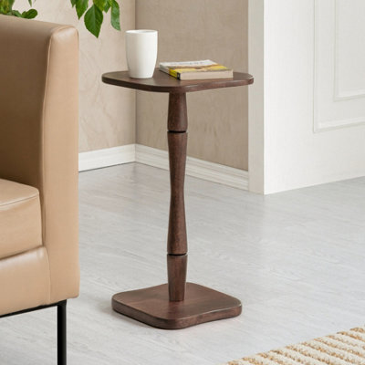 MH London Jasmine Side Table Solid Wood Bedside Table For Living Room And Bedroom - image 1
