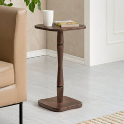 MH London Jasmine Side Table Solid Wood Bedside Table For Living Room And Bedroom - thumbnail 1