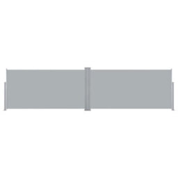 Walplus Retractable Side Awning Garden Sun Shade Canopy Gazebo For Back Door, Porch, Patio 160X600 Cm Grey - thumbnail 2