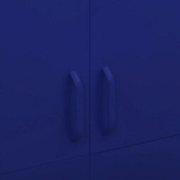 Walplus Wardrobe Navy Blue 90X50X180 Cm Steel - thumbnail 7