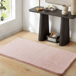 Bedlooms Pink Pashmina Runner 60X120Cm, Soft Thick Piles, Hypoallergenic Hallway And Area Rug - thumbnail 1