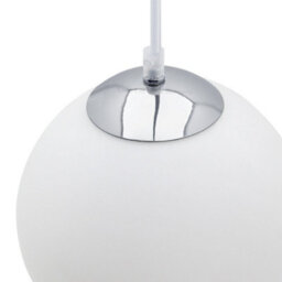 Long Life Lamps Company Frosted Glass Globe Ceiling Pendant Light M0199 - thumbnail 6
