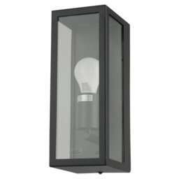 First Choice Lighting Set Of 2 Montrose Black Outdoor Wall Lights - thumbnail 3