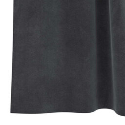 Berkfield Blackout Curtains With Hanging Loops 2 Pcs Light Grey Velvet - thumbnail 5