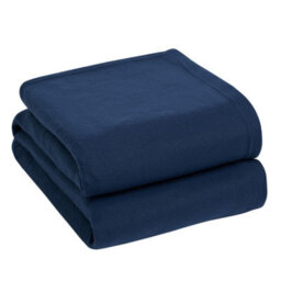 OHS Wholesale 10 X Plain Fleece Blanket Sofa Throw Joblot - thumbnail 1