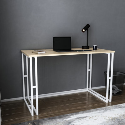 Decorotika Kane Writing Desk Study Desk White Oak - image 1