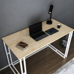Decorotika Kane Writing Desk Study Desk White Oak - thumbnail 3