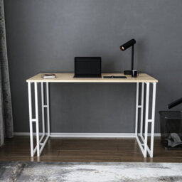 Decorotika Kane Writing Desk Study Desk White Oak - thumbnail 2